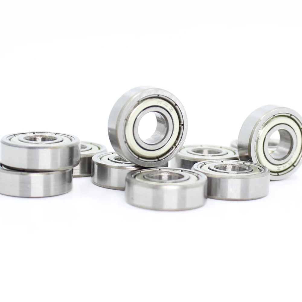

R4ZZ ABEC-1 (100PCS) 1/4"x5/8"x0.196" inch Miniature Ball Bearings RC Models