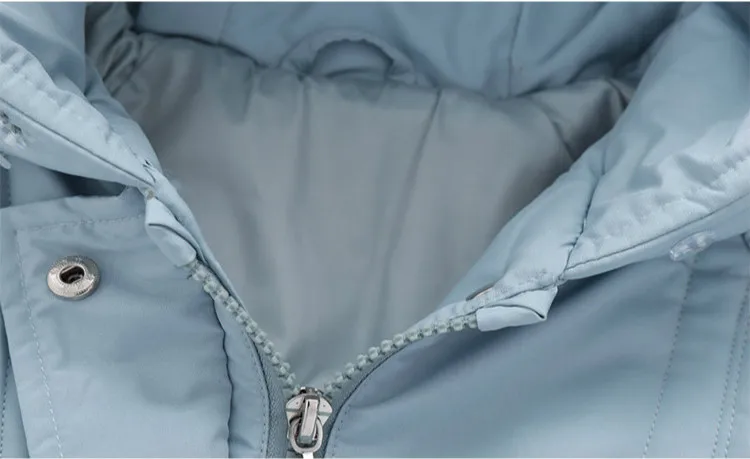 Winter Baby Girls Jumpsuit Fashion Fur Hooded White Duck Down Coat+thick Parka Pants 2pcs Snowsuit Children Clothing Outerwear