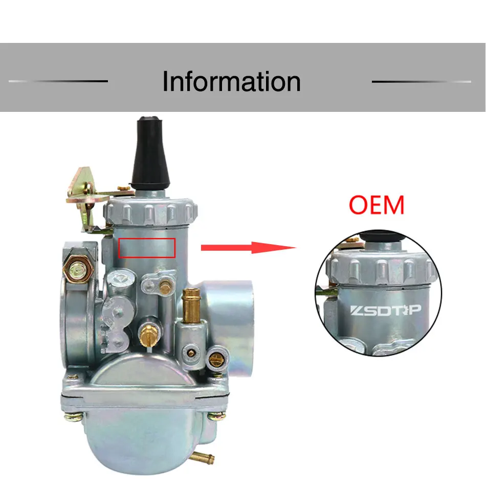 ZSDTRP мотоцикл VM20-273 20 мм Mikuni круглый слайд VM карбюратор для YZR50