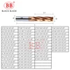 BB Carbide Machine Reamer Coated Straight Flute H7 Tolerance Chucking Hardened Steel Metal Cutter 6 Flutes CNC 6~20mm 3