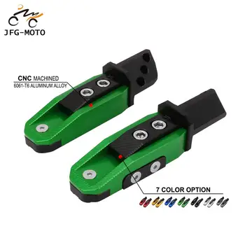 

Motorcycle CNC Aluminum Foot Pegs Footpeg Pedals FootRest For KAWASAKI ZX-6R ZX-10R ZX-7R ZX-9R ZX-12R Z750 Z800 Z1000