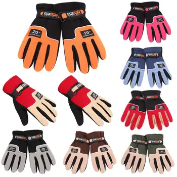 

Motorcycle Gloves Motocicleta Guantes Moto Winter Warm Full Finger Sports Riding Motorcycle Ski Snow Snowboard Glves Man/Woman
