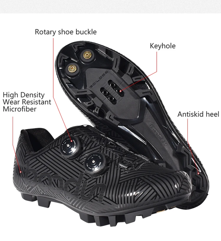 HOT New Cycling Shoes Breathable&Waterproof Mountain Bike Racing Shoes MTB Cycling Self-Locking Shoes Athletic Bicycle Shoes