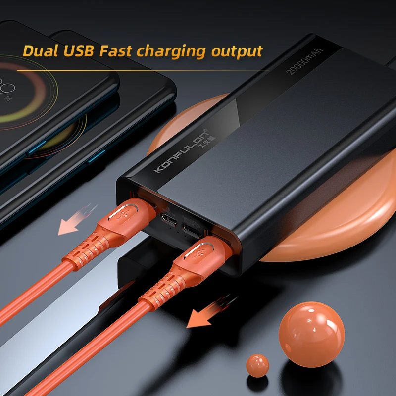 20000 мАч быстрой зарядки Power Bank 22 5 Вт блок питания для Vivo PD QC3.0 быстрое зарядное