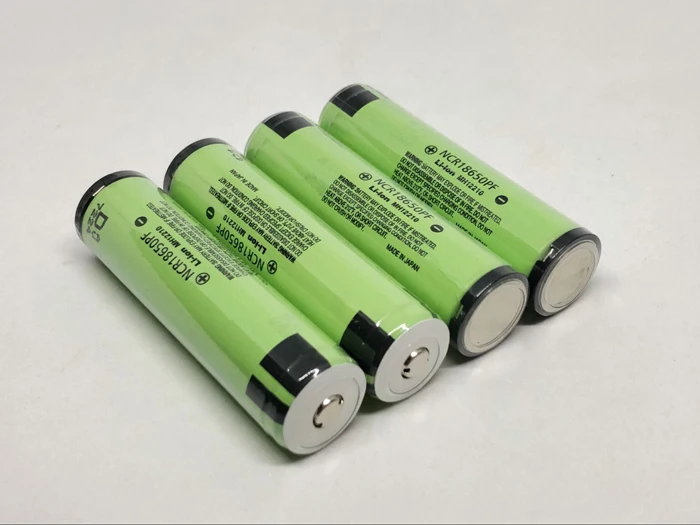 4 шт. Panasonic Защищенный 18650 3 7 в 2900 мАч NCR18650PF 10 А разрядный перезаряжаемый литиевый