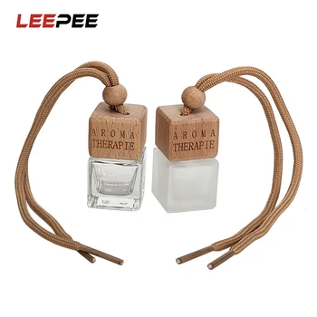 

LEEPEE Air Freshener for Essential Oils High Quality Car Perfume Bottle Perfume Pendant Car-styling Auto Ornament