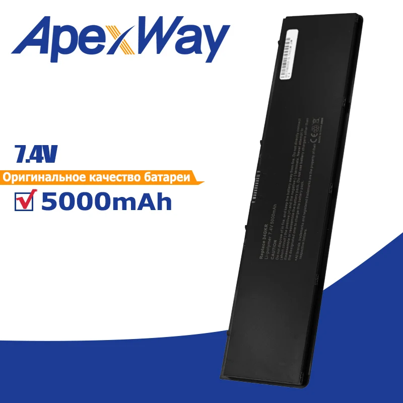 ApexWay 7 4 V 5000mAh лаптоп с Батарея для Dell Latitude 34GKR 451-BBFT 451-BBFY 14-дюймовый серии E7440 E7450