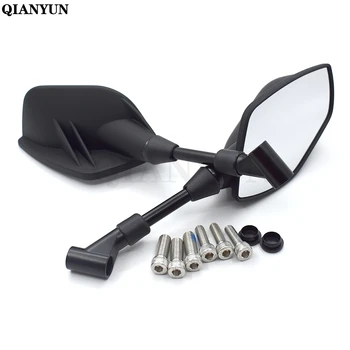 

Universal motorcycle black 8mm 10mm motorcycle rear view mirror for Yamaha XT1200ZE FJR1300 XJR1300 YZF600R YZF750 YZF1000 R