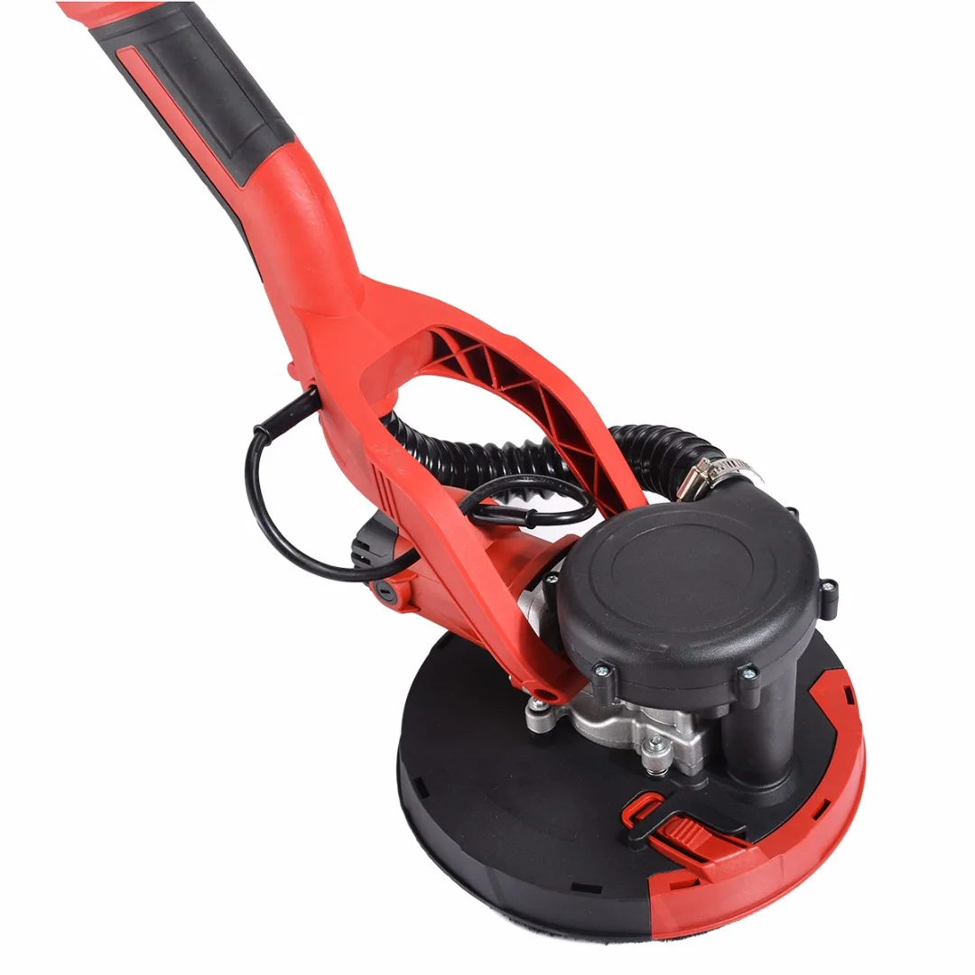 800W Adjustable Variable Speed Drywall Sander Machine with LED Light Dust-free Sand Skin Wall Tool Sandpaper Polishing Machine