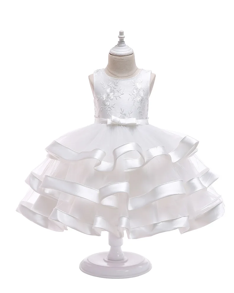 Детское платье для девочек; платье на Рождество и Хэллоуин; платье принцессы Белоснежки; Карнавальный костюм для костюмированной вечеринки; детское платье - Цвет: Белый