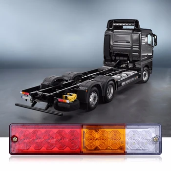 

1pc Car LED Trailer Tail Light Flowing Turn Signal Lamp Waterproof Fork Truck Tail Lamp Super Bright Auto Taillamp Warning Light