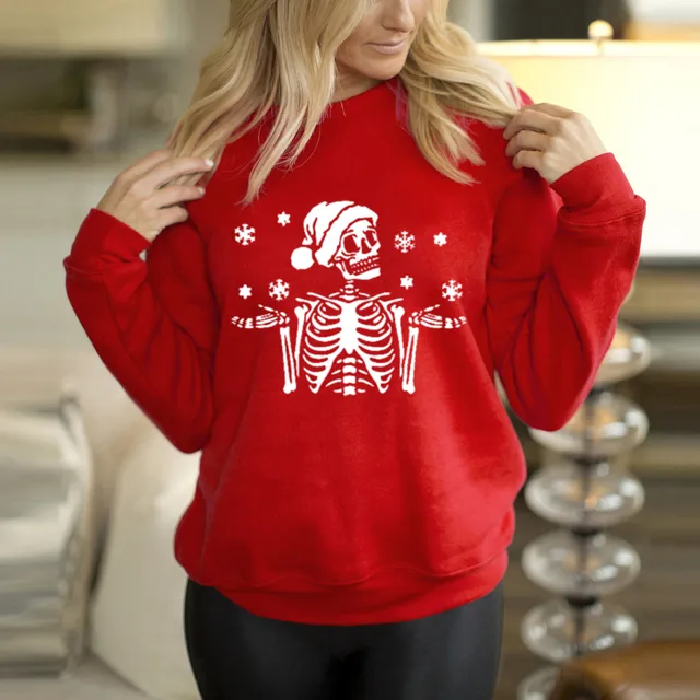 Women Christmas Oversize Shirt 