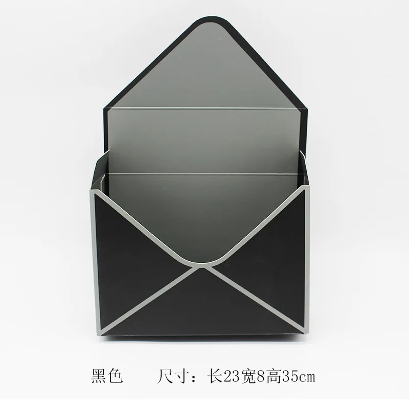 5 шт. 23 см x 8 см x 17 см конверт складной цветок коробка цветы Упаковка подарочная упаковка Домашний Декоративный букет товары для флористов - Цвет: N6
