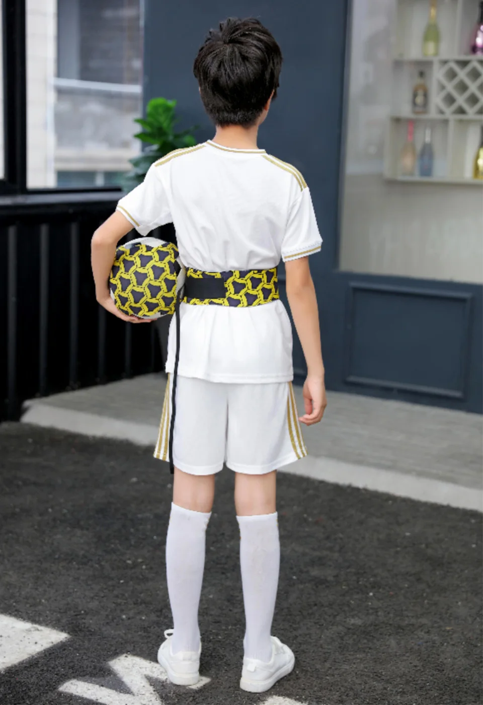 Футбольный мяч джеггл сумки Детский вспомогательный ремень для велосипедного спорта дети тренировочное оборудование для футбола Kick Solo футбольный тренажер футбол Kick