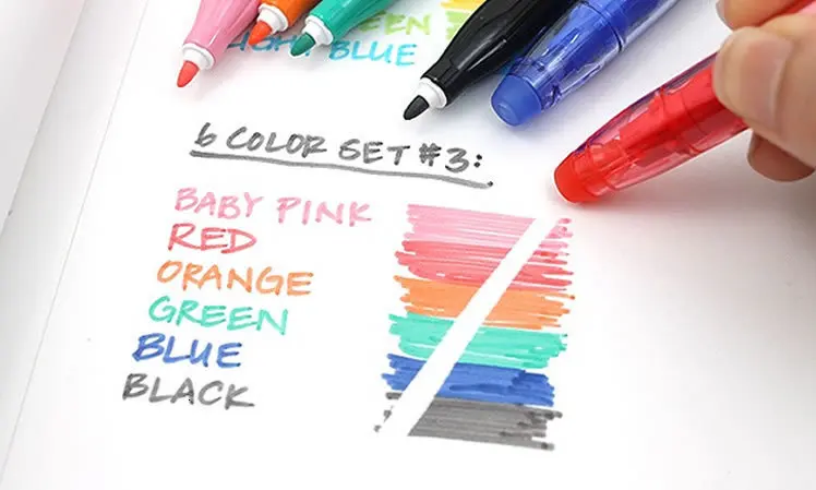 6 шт. 12 шт. Япония пилот стираемая вода цвет ручка FRIXION цвет S ручки Марка Ручка Kawaii Art Bullet журнал поставок