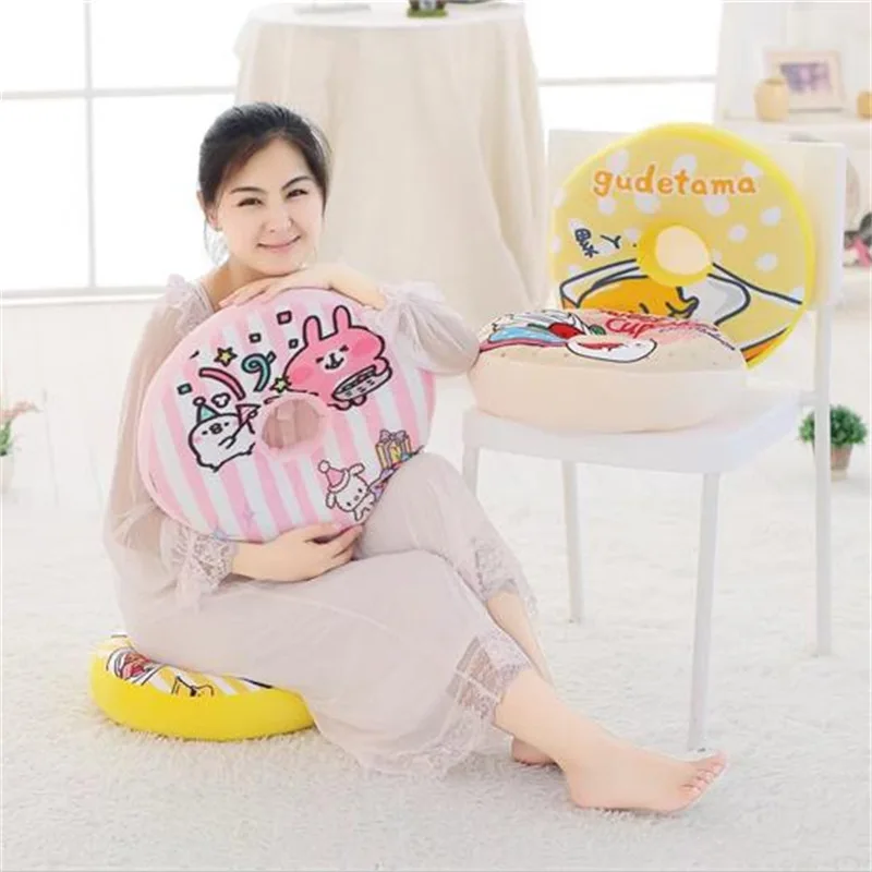 

Cute Potato Rabbit Lazy Egg Donuts Students Lunch Break Party Pillow Office Seat Cushion Birthday Gift