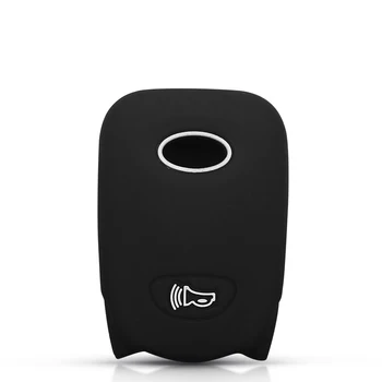 Cover chiave telecomando per Kia Hyundai Sonata Genesis Santa Fe Accent Coupe Tucson 3/4 Button - KEYYOU custodia in pelle per chiave auto in Silicone per Kia Hyundai Sonata Genesis Santa
