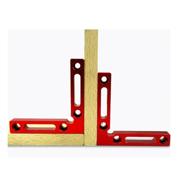 

90 Degree Aluminium Alloy Positioning Squares Right Angle Ruler L-shaped Auxiliary Fixture Positioning Woodworking Angle Ruler