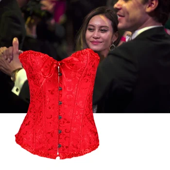 

2020 HOT Sale Lady Sexy Corset Basque Top Lingerie Women Dress Size S-6XL Black Red White Exquisitely Designed Durable Gorgeous
