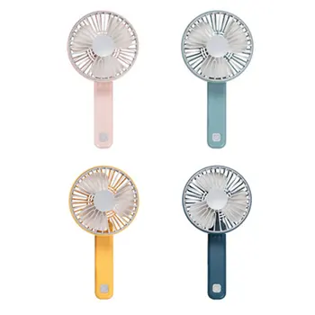 

Summer Mini Round Fan Electric Handheld Fan Nordic Outdoor Carryable Cooler Walking Cooler Silent Summer Small Fan No Timing CE
