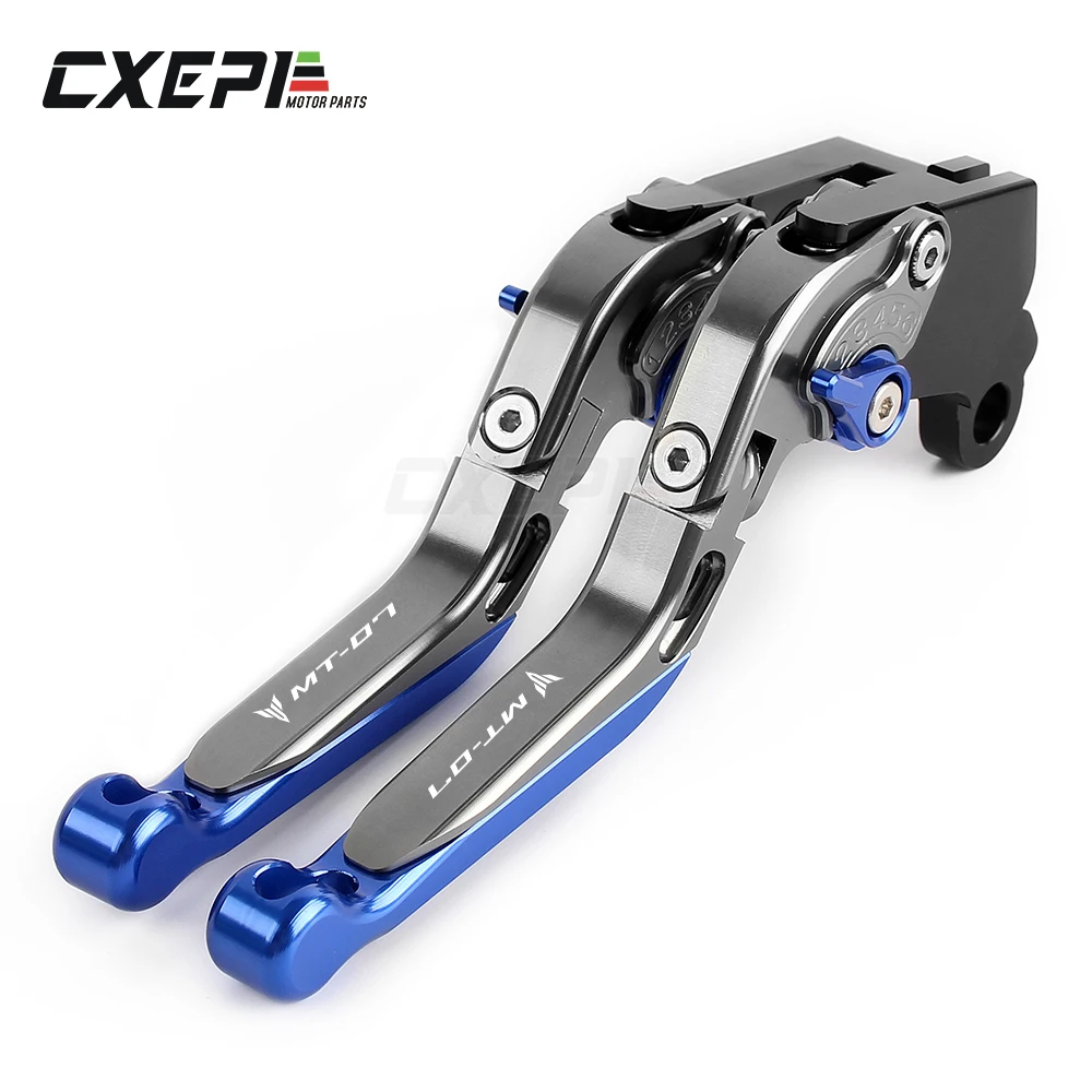 Handle Brake Clutch For YAMAHA MT-07 MT 07 FZ07 2014-2021 2017 2018 2019 2020 Motorcycle Accessories Folding Brake Clutch Levers