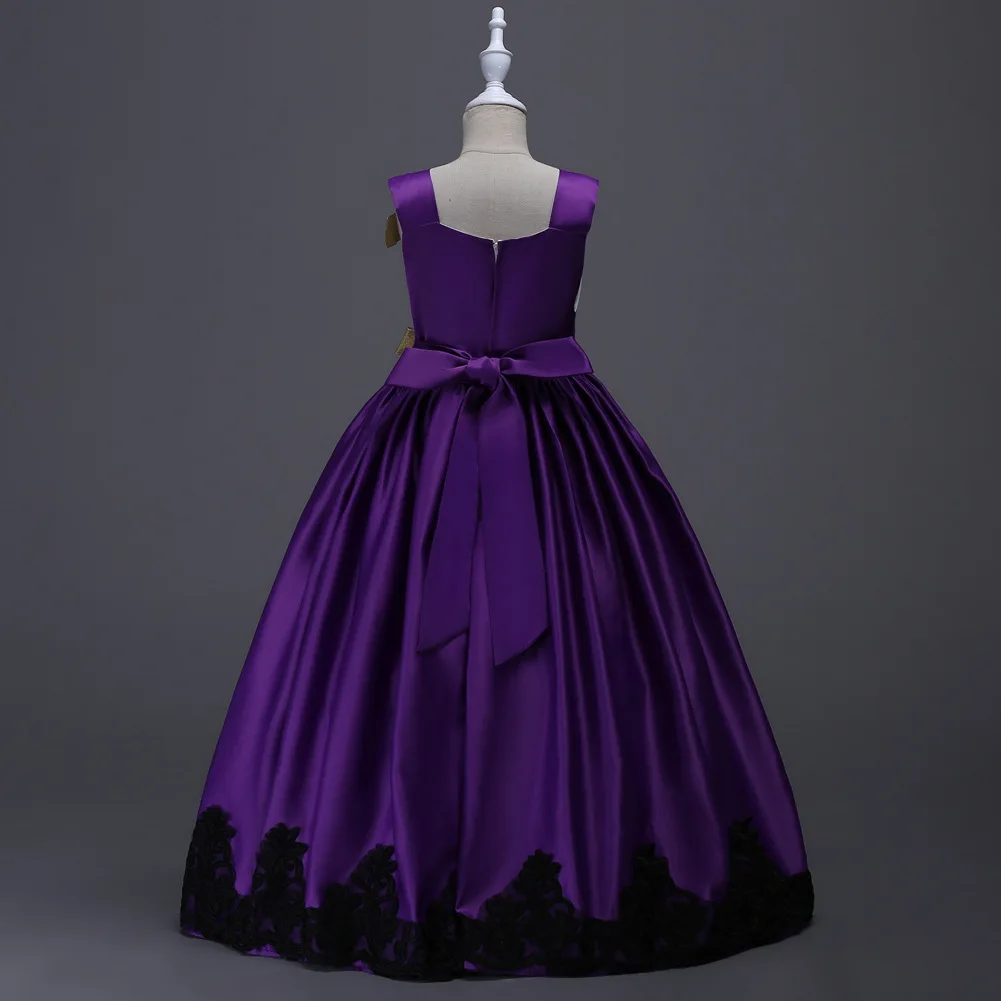 childrens purple dresses