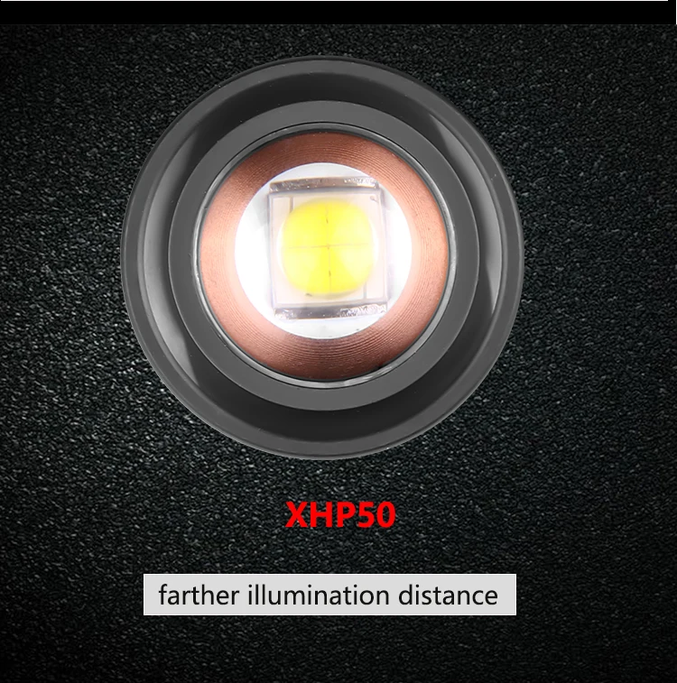 Recarregável da Tocha Zoom à Prova Melhor para Camping Poderoso Lanterna Elétrica Super d' Água Caça Pesca Luz Xhp50 Xhp70.2 Xhp90 Led 35 Recarregável Da Tocha Super Zoom À Prova