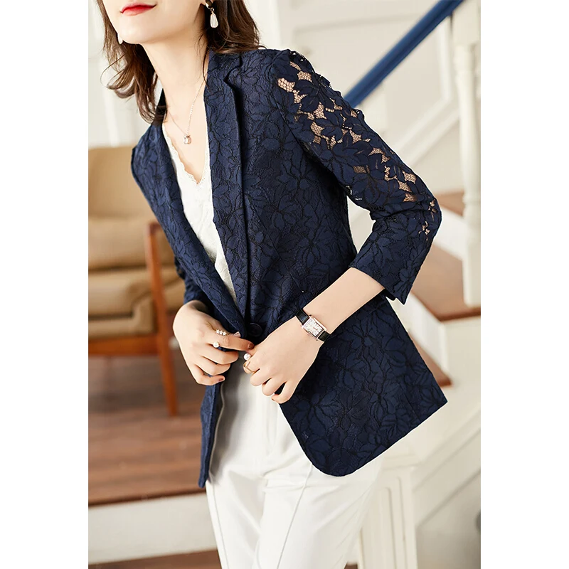 

2020 New Fashion Business Interview Suits Women Work Office Ladies Long Sleeve Casual Blazer