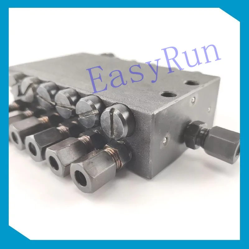 Grease distributor block, Divider Valve SSV series,progressive 12 way