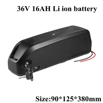 

Dolphin Lithium Battery 36V 16ah 20Ah Li-ion Battery for Mountain / Modified / Folding / Driving / Electric Bike+42V 2A Charger