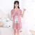 Sanderala Women Print Cartoon Sexy Sleepwear Round Neck Lingerie Cute Nightdress Strap Thin Female Underwear Nighty Home Wear