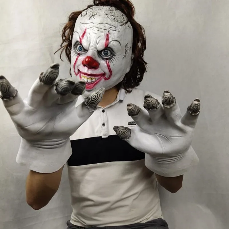 Фильм It: второй раздел Pennywise клоун для косплея перчатки реквизит Хэллоуин