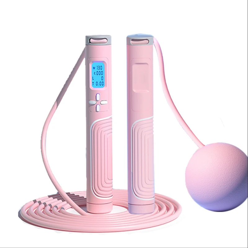 Jump Rope Tangle-Free Rapid Speed Jumping Rope Cable with Digital Counter Steel Skipping Gym Fitness Home ExerciseSlim Body
