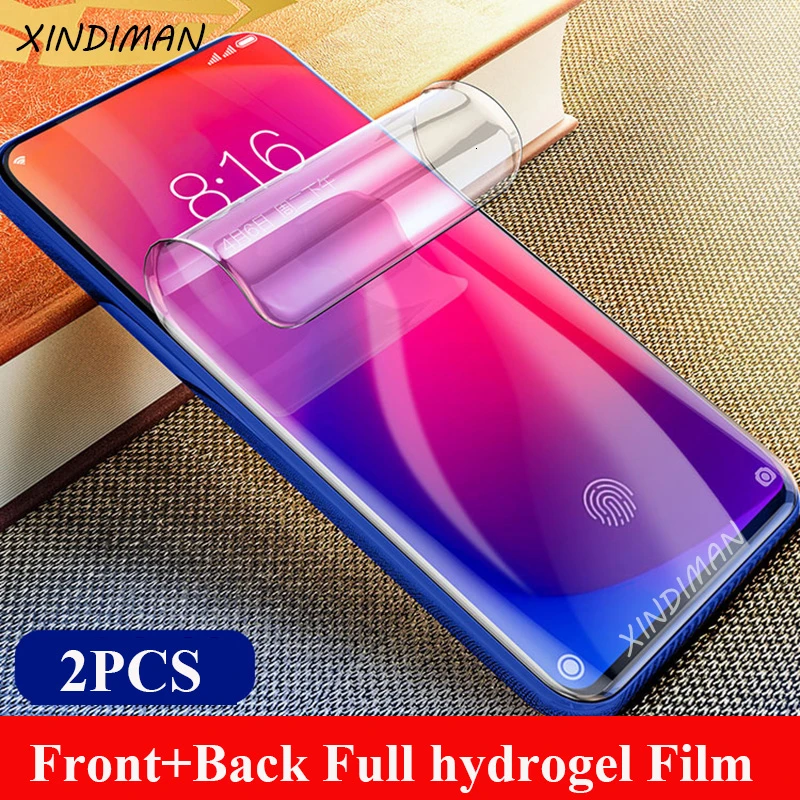 

XINDIMAN 2PCS Hydrogel film for xiaomi redmiK20 K20pro 25D soft screen protector film for huawei RedmiK20 K20pro protective Film