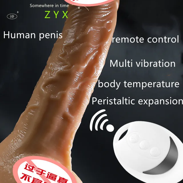 Wireless Lifelike Feeling Real Penis Realistic Dildo Vibrator G-spot Massage Masturbation Sex Toys For Women Adult Sex Toys 2