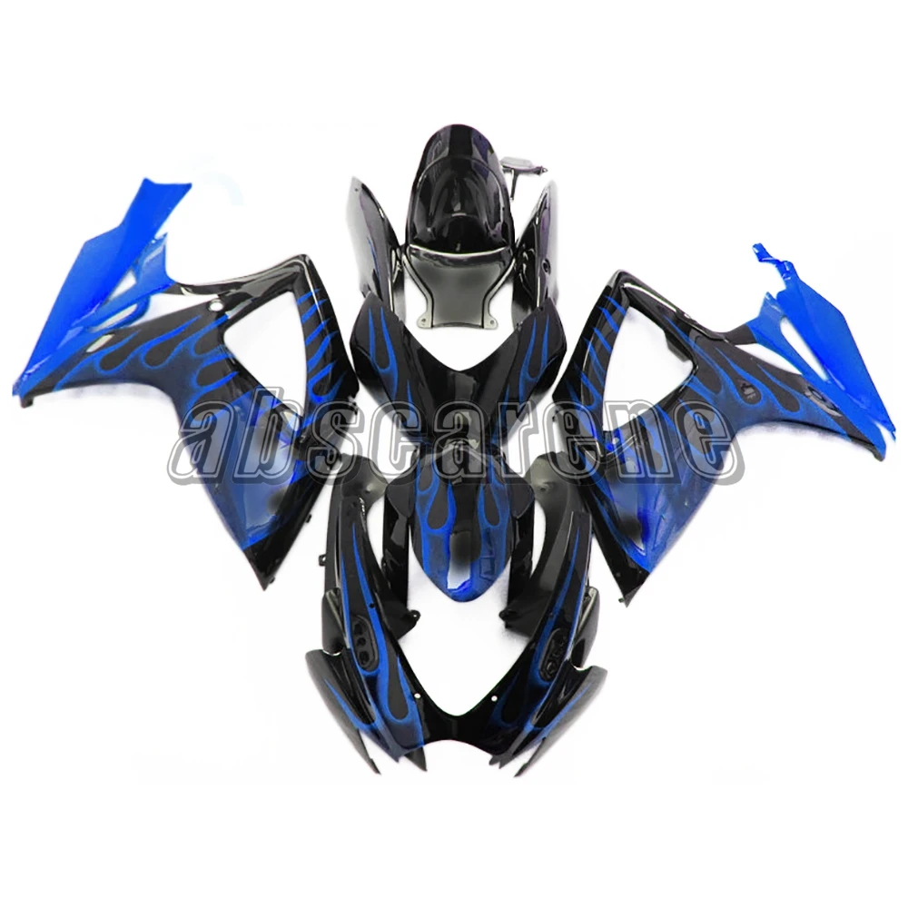 Инжекционные Обтекатели для Suzuki GSXR600 GSXR750 K6 2006 2007 G-SXR600 06 07 ABS пластик кузова мотоцикла синий черный