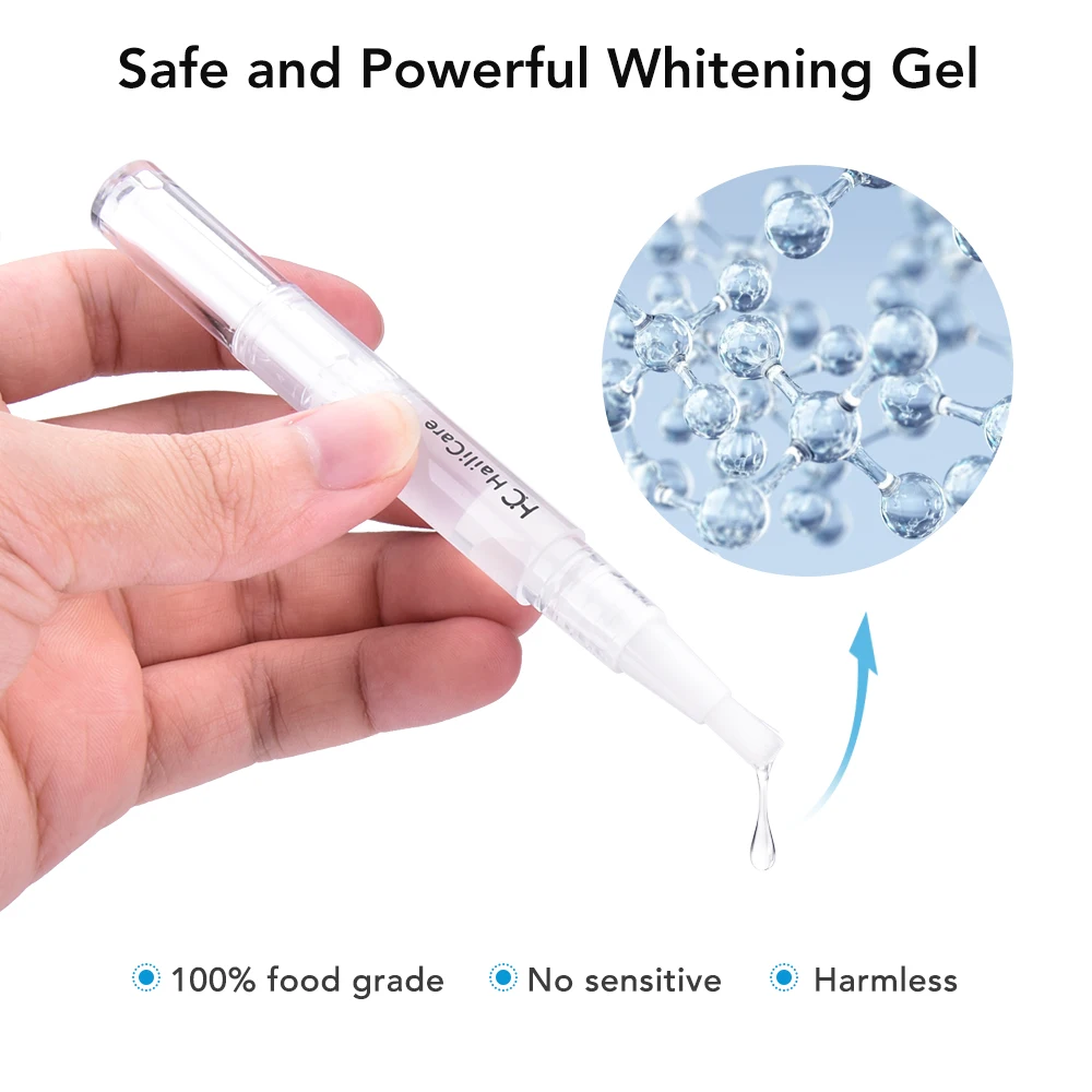 Cuidados de Saúde 4 em 1 Portátil Inteligente Azul Fria Led Dispositivo Clareador Dental Clareamento Gel Kit Portas Dentes Branqueamento Oral Luz 12 High Quality Beleza e saúde