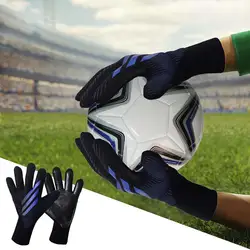 Goalie Gloves Non-slippery Limited Edition Latex Soccer Goalkeeper Goalie Protective Gloves Suitable For Pros Competition Game A
