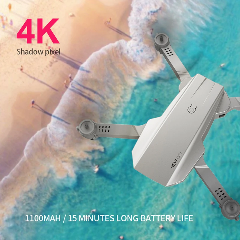 R12 двойная камера s Drone Wifi Fpv с 4k/720p Hd 50 раз зум широкоугольная Складная Высота
