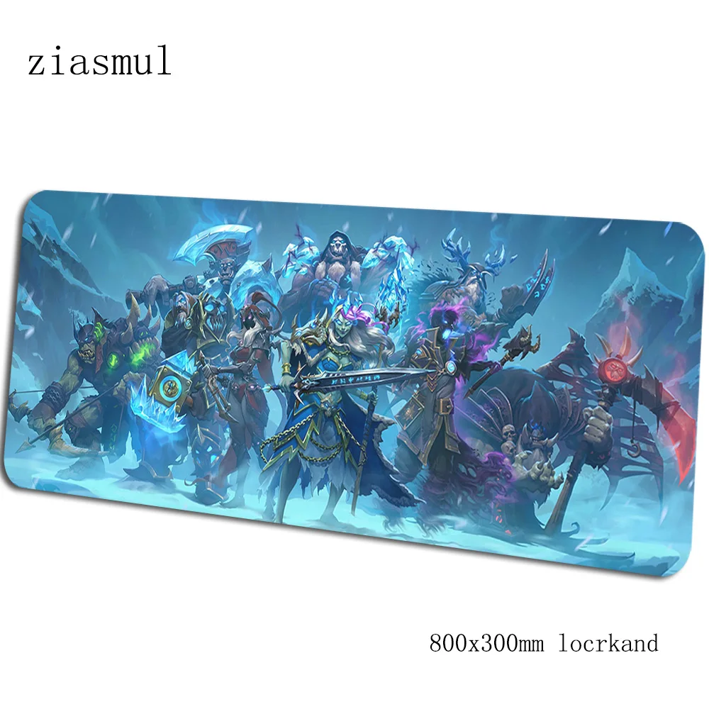 Hearthstone коврик для мыши 800x300x3 мм аниме компьютерный коврик для мыши геймер геймпад pc подставка для запястья игровой коврик для мыши Настольный коврик офисная мышь - Цвет: pattern 4