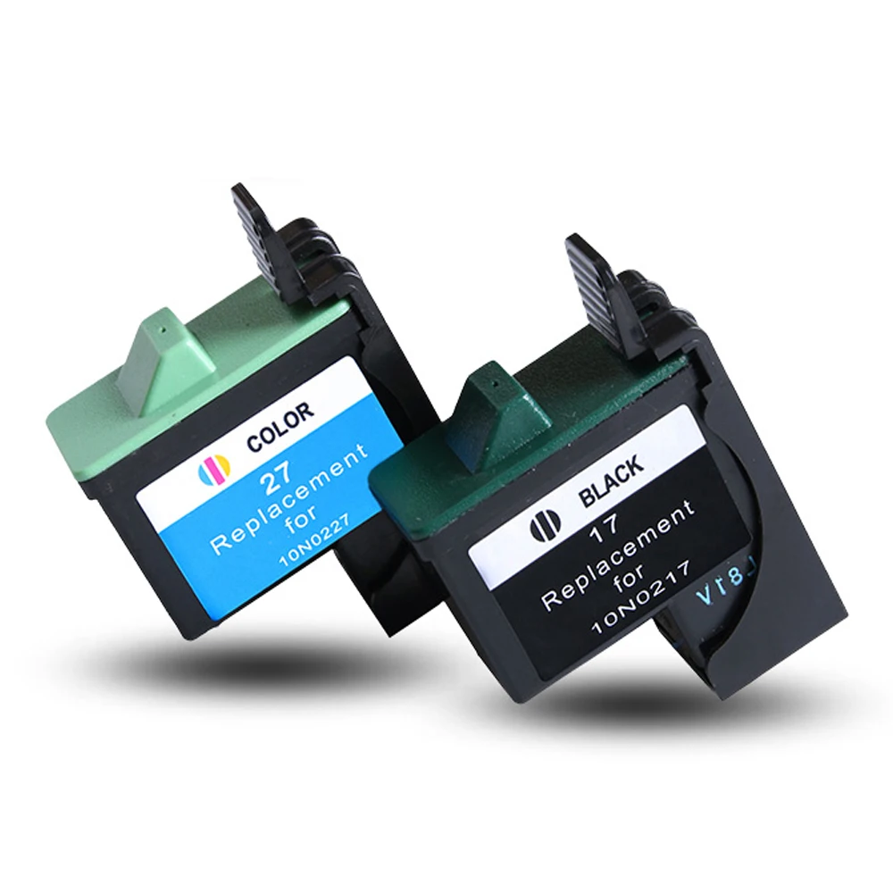 17 27 cartucho de tinta Compatible con Lexmark 17 27 i3 Z13 Z23 Z25 Z33 Z35  Z515 Z600 Z603 Z605 Z615 X1100 X74 X75 X83 X125 impresora|Cartuchos de  tinta| - AliExpress
