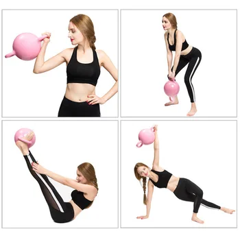 Adjustable Water KettleBell Crossfit 2 Handles for Fitness Massage Dumbbell Body Shaping Weight Arm Exercise