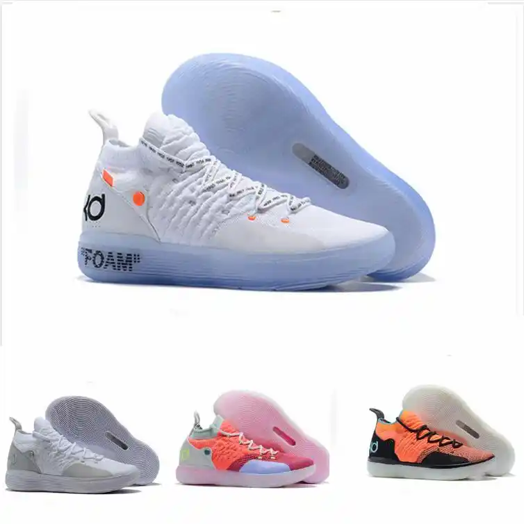 ズーム Kd 11 Ep Xi Eybl 桃ジャムホットパンチケビン デュラント男性 Kd11 バスケットボールシューズ K1165 Aliexpress