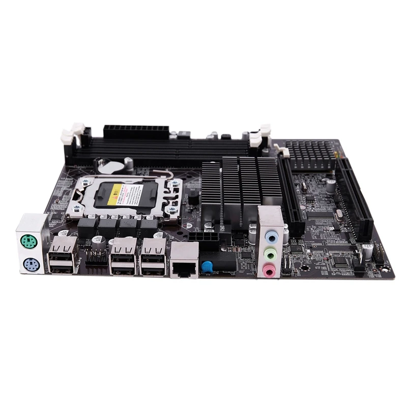 X58F LGA1366 настольный компьютер материнская плата с жесткими дисками SATA 3,0/2,0 USB 2,0 DDR3 1600 ГБ, 64 ГБ, 2 канала материнская плата для Intel