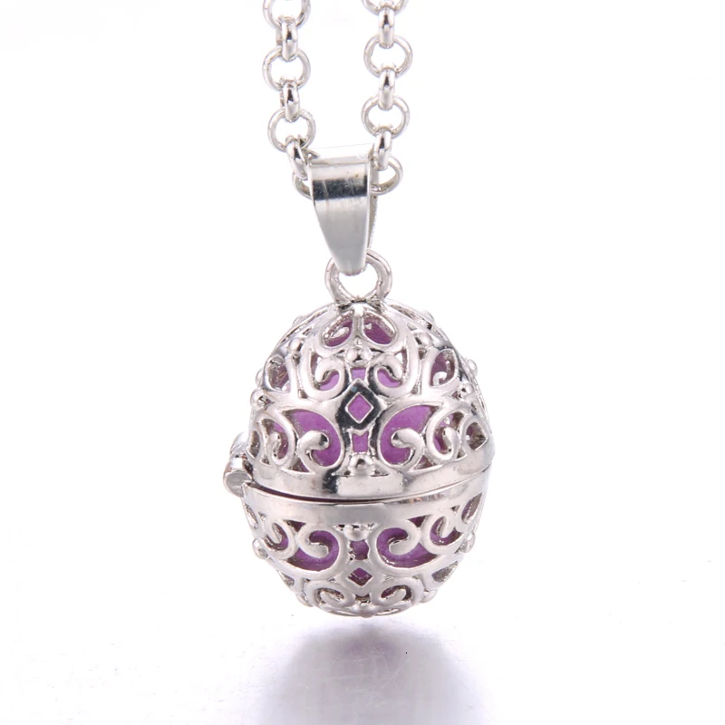 New Diffuser jewelry perfume cages Necklace Vintage Heart Necklaces Aromatherapy Essential Oil Pregnant Women Pendant necklace