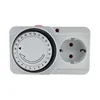 24 Hour Cyclic Timer Switch Universal Timing Socket Mechanical Timer 230VAC 3500W 16A UK EU CN US Plug timers 5