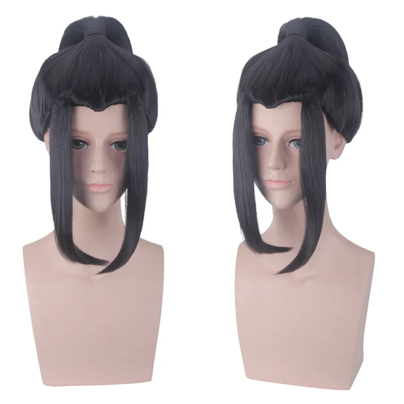 007 JIN ZIXUAN Lan Wangji Wei wuxian косплей парик Хэллоуин Аниме Mo Dao Zu Shi синтетические волосы jiang cheng wei ying lan zhan Косплей парики+ шапка - Цвет: 007 JIN ZIXUAN