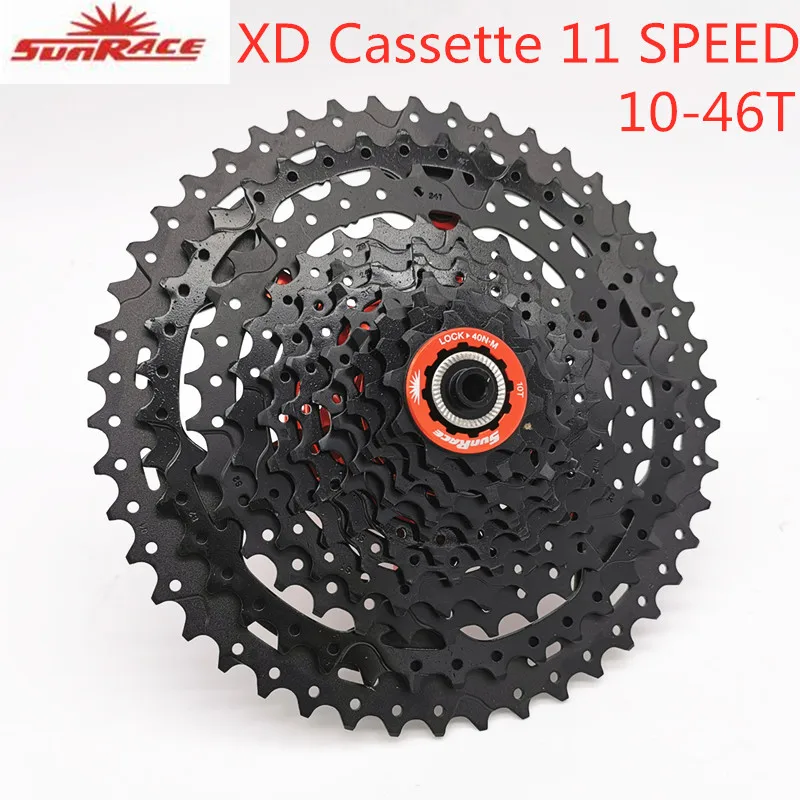 Sunracing 11 скорость 10-46T велосипед mtb XD Кассетный Маховик для подходит только XD ступицы