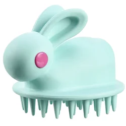 Rabbit Shampoo Comb Hair Scalp Massage Brush Bath Shower Spa Accessories Soft Width Tooth Comb Portable Hair Brush