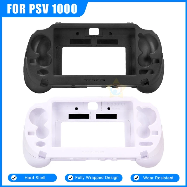 Étui de protection mat à poignée dure pour manette de jeu Sony PS Vita PSV1000, support avec bouton de déclenchement L2 R2 -2